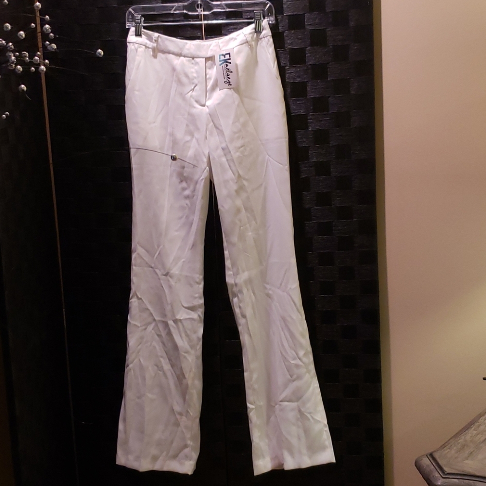 White tall slacks
